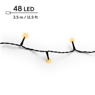 LED Durawise Basic Verlichting Klassiek Warm 3,5 m 48 LED - Lumineo LED Durawise Basic Verlichting Klassiek Warm 3,5 m 48 LED - Lumineo
