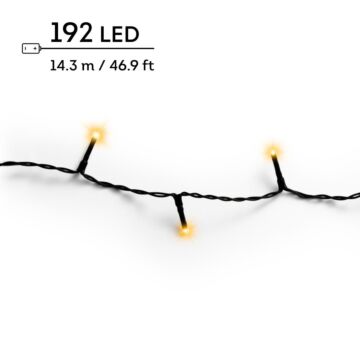LED Durawise Basic Verlichting Klassiek Warm 14,3 m 192 LED - Lumineo LED Durawise Basic Verlichting Klassiek Warm 14,3 m 192 LED - Lumineo