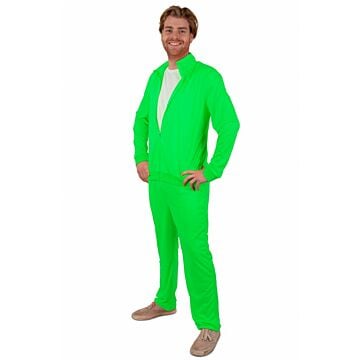 Trainingspak heren neon groen