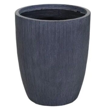 Bloempot Nora Egg Pot High Graphite - Mega Collections