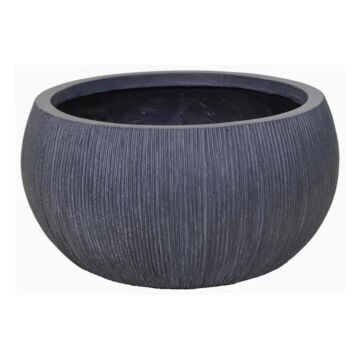 Bloempot Nora Bullet Bowl Graphite - Mega Collections