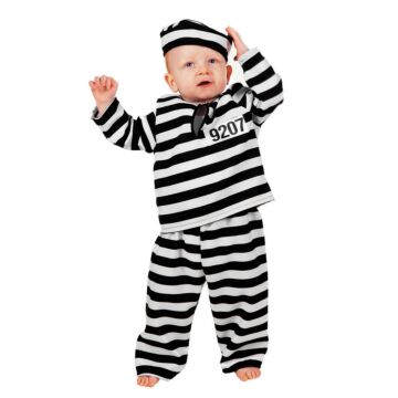 Boefje boevenpak zwart wit Boefje boevenpak zwart wit