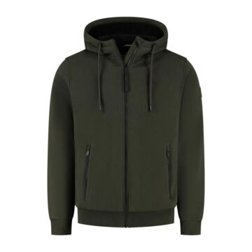 Sherpa fleece jacket Jelto Green - Kjelvik Sherpa fleece jacket Jelto Green - Kjelvik