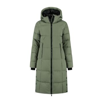 Gewatteerde jas Elea Light Green - Kjelvik Gewatteerde jas Elea Light Green - Kjelvik
