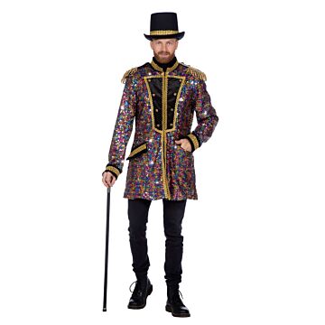 Luxe jas pailletten multicolour 