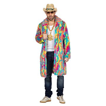 Bontjas multicolour lang 