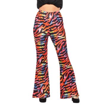 Hippiebroek tijger multicolour 