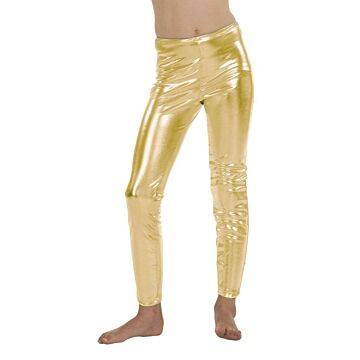 Legging metallic goud Legging metallic goud