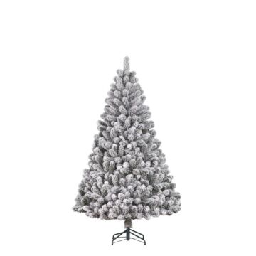 Kerstboom Charlton groen frosted - Black Box