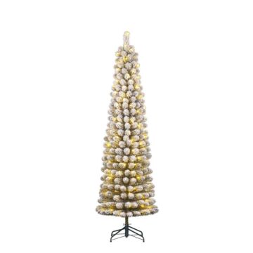 Kerstboom Charlton Pilar LED frosted - Black Box