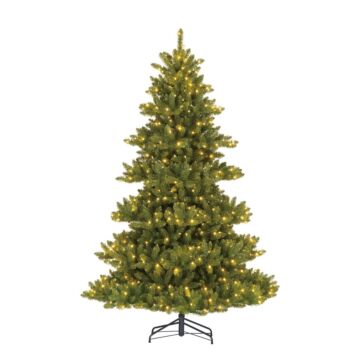 Kerstboom Birchland LED warm wit groen