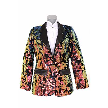 Jasje luxe pailletten colbert dames Jasje luxe pailletten colbert dames