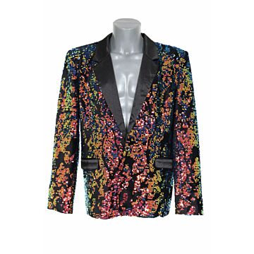 Jasje luxe pailletten colbert heren Jasje luxe pailletten colbert heren
